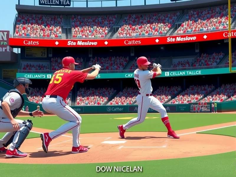 Baseball field diagram showing positions and base paths