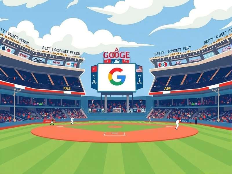 Screenshot of Google Baseball Game 4th of July Doodle