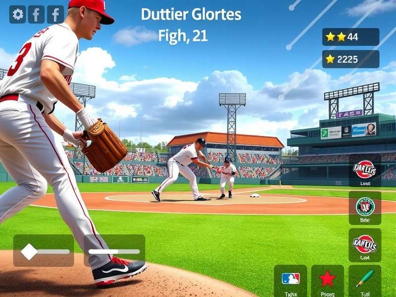 High-quality baseball glove on a field