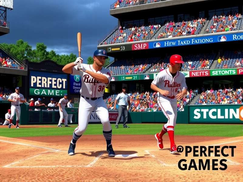 A pitcher in mid-windup on a major league mound during a night game