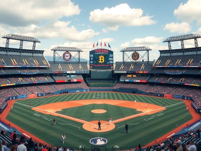 Modern MLB digital scoreboard showing live baseball scores