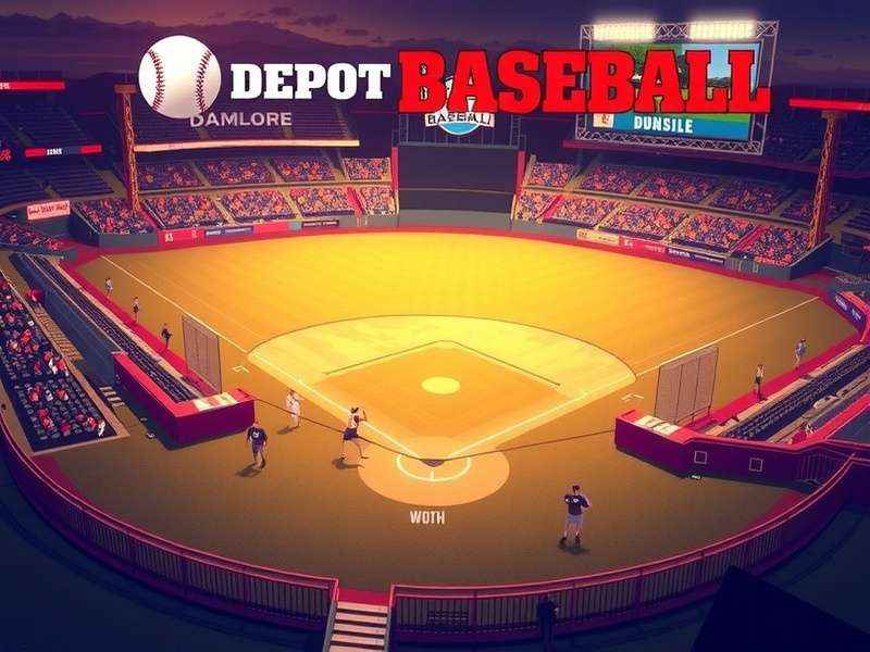 Depot baseball statistics chart showing growth