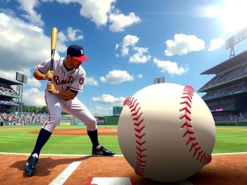 The World Baseball Classic championship trophy held aloft by celebrating players