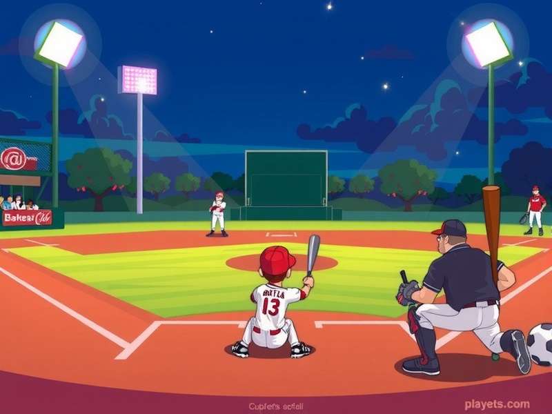 Baseball Game logo and cover art