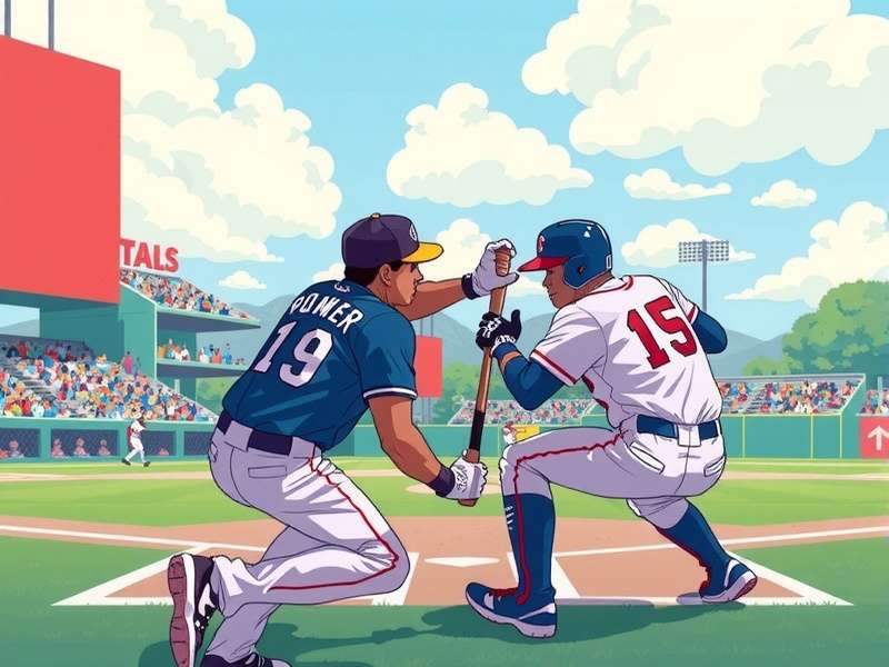 Baseball Bros celebrating a home run