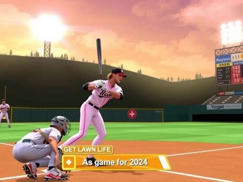 Baseball Games 2024 Full Game – Hero image showing a baseball stadium and game interface